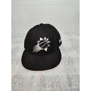 Phoenix‎ Suns Hat Cap Snapback Black White Adjustable NBA Basketball Adult Mens
